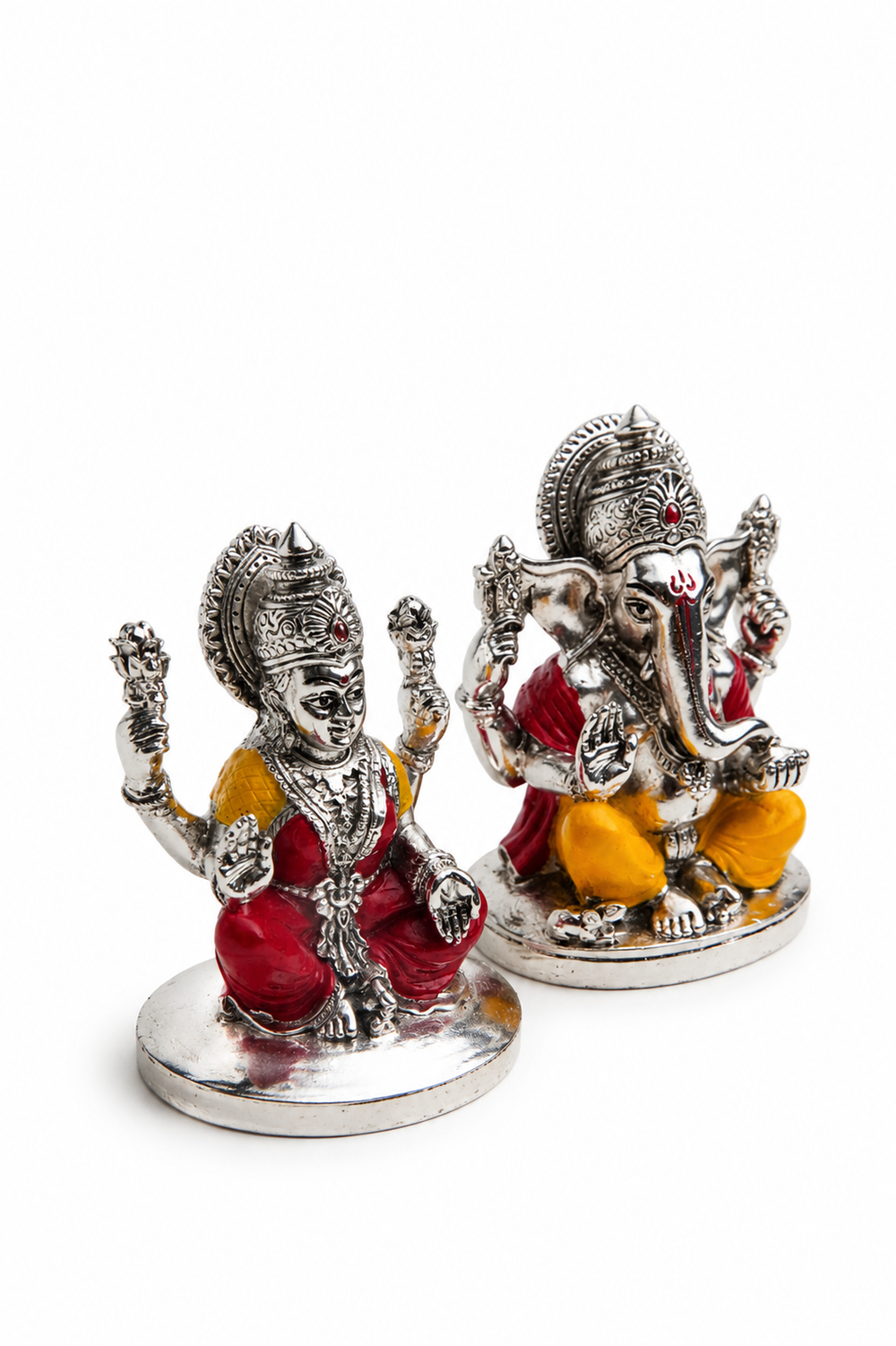 Lakshmi-Ganesh Idol Pair, Small Festive