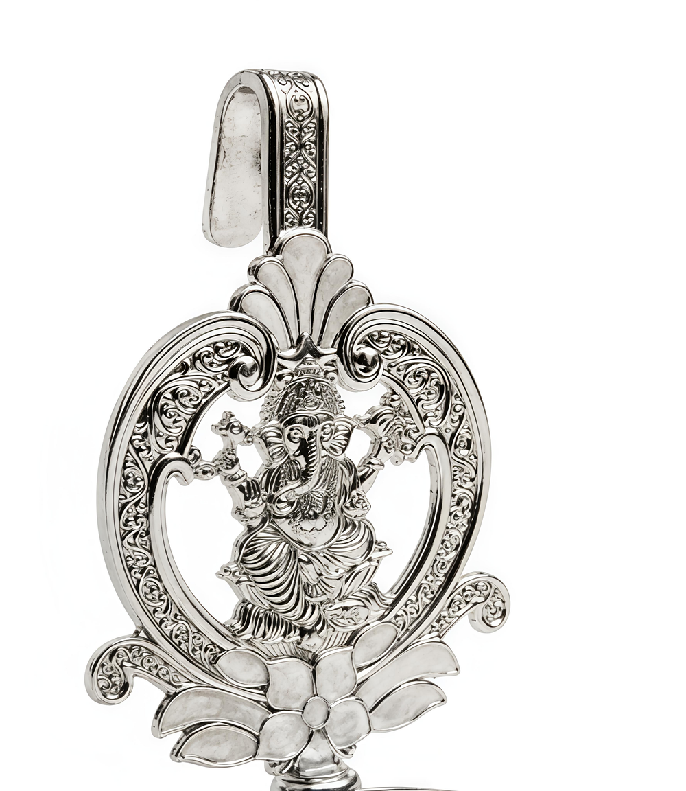 Ganesh Medallion Diya