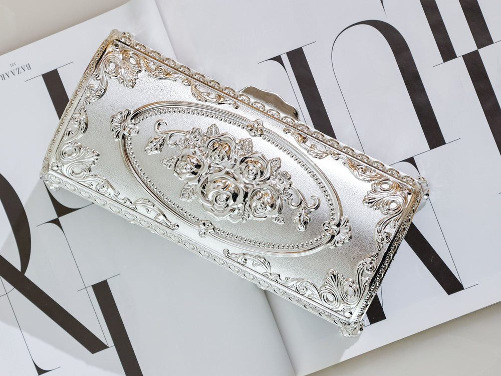 Regal Rose Medallion Jewellery Box