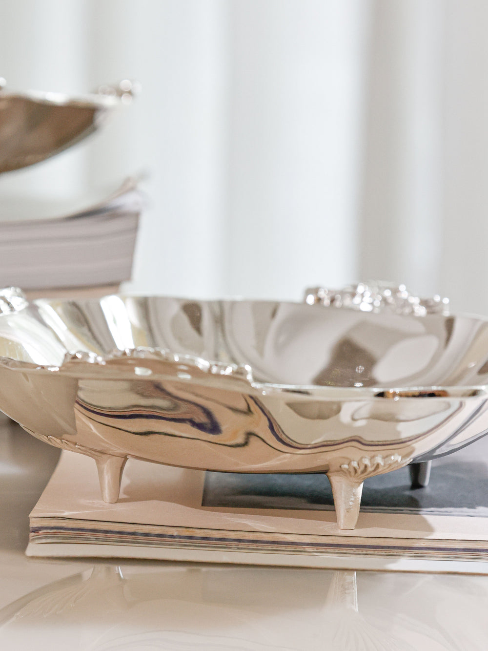 Verona Draped Rim Serving Bowl Set