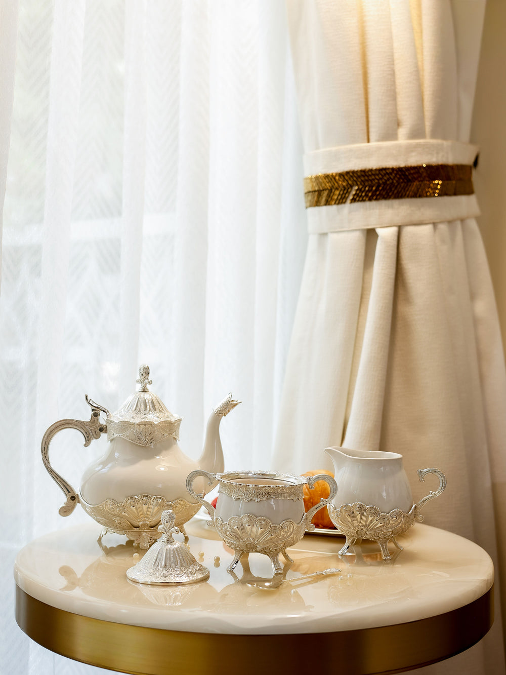 Regal Baroque Tea & Coffee Service Set