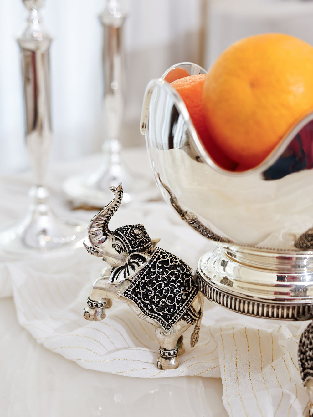 Regal Elephant Footed Serving Bowl