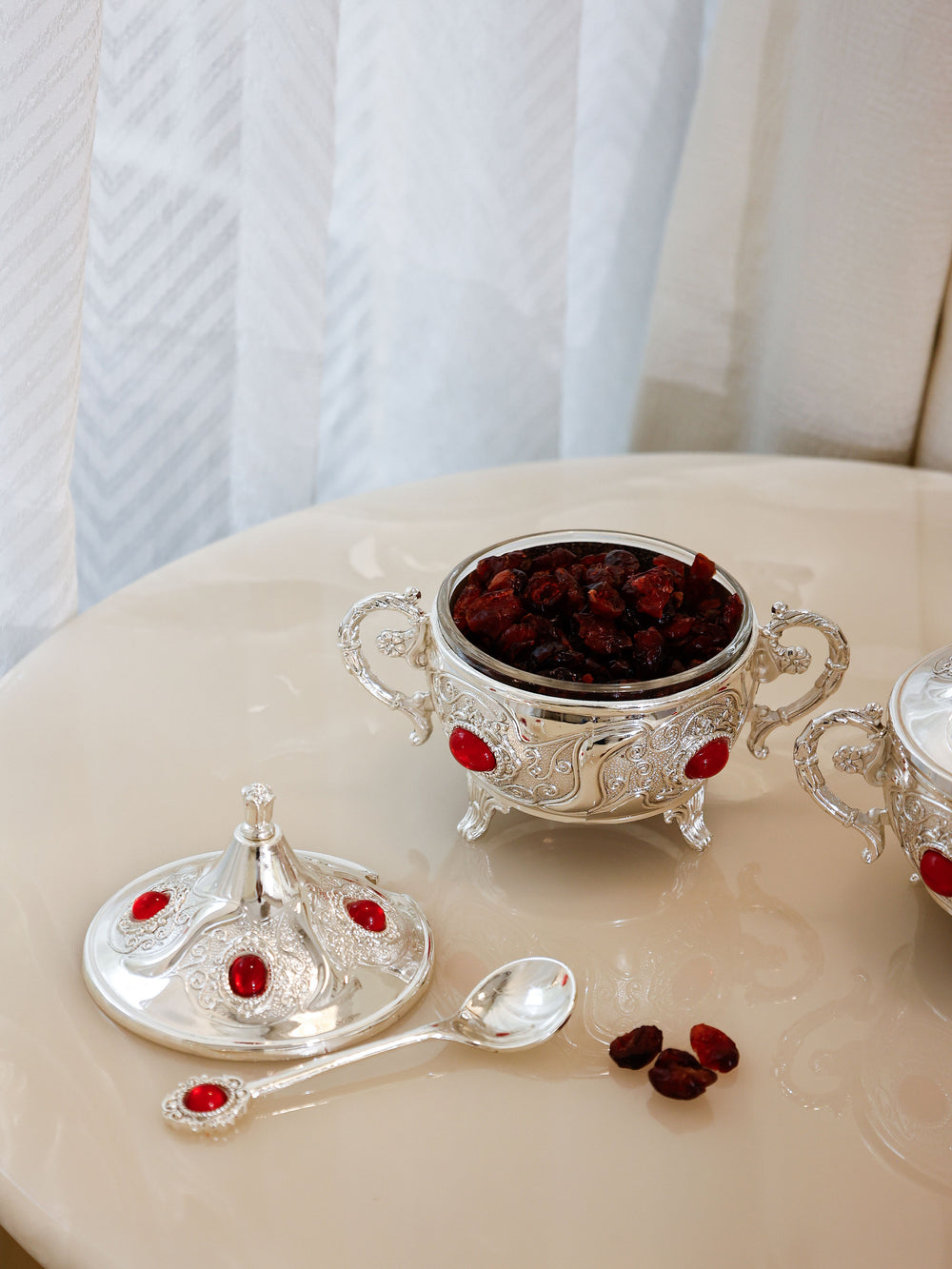 Regal Ruby Twin Condiment Set