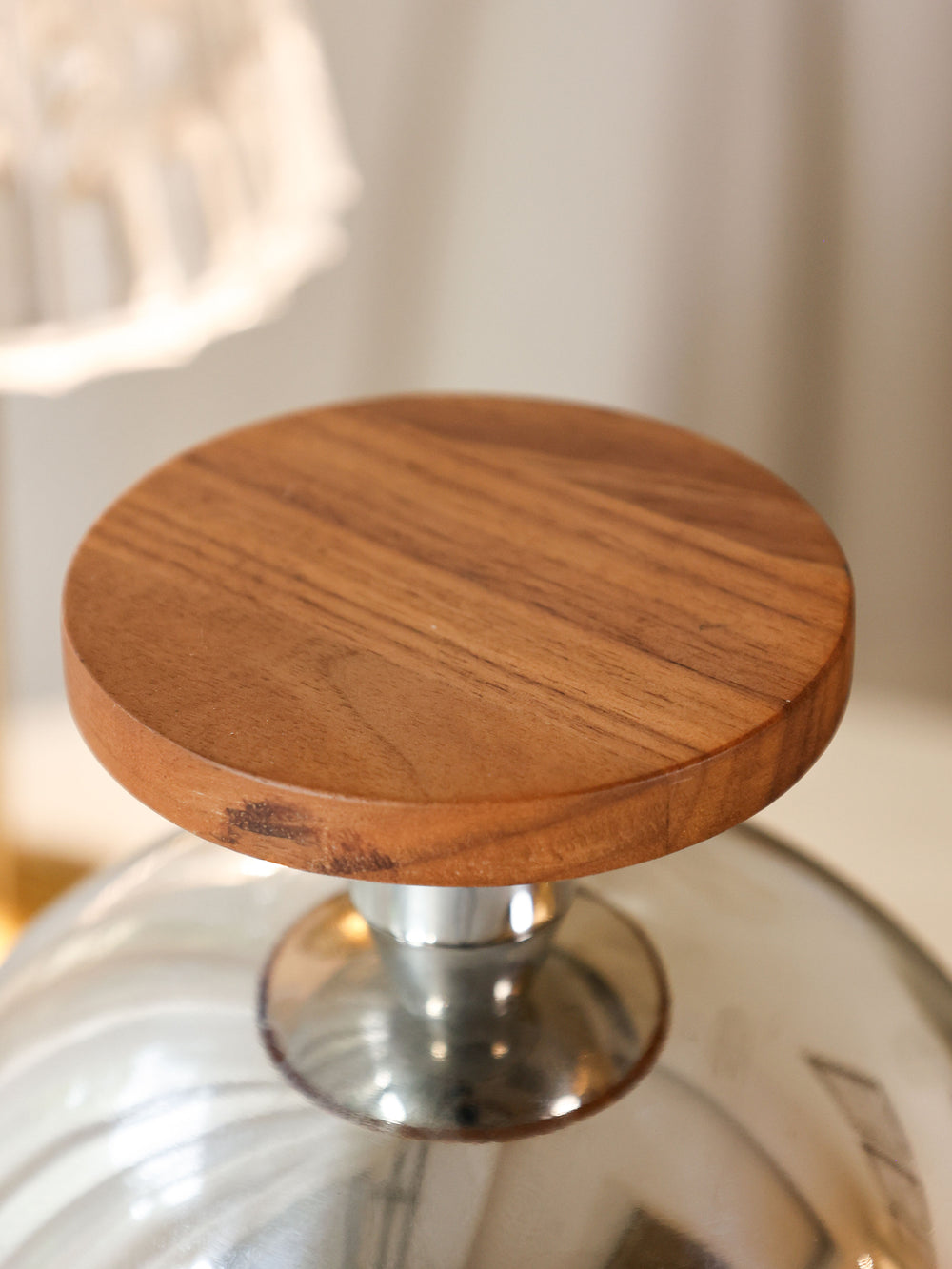 Library Bar Sphere Pedestal Snack Bowl -Small