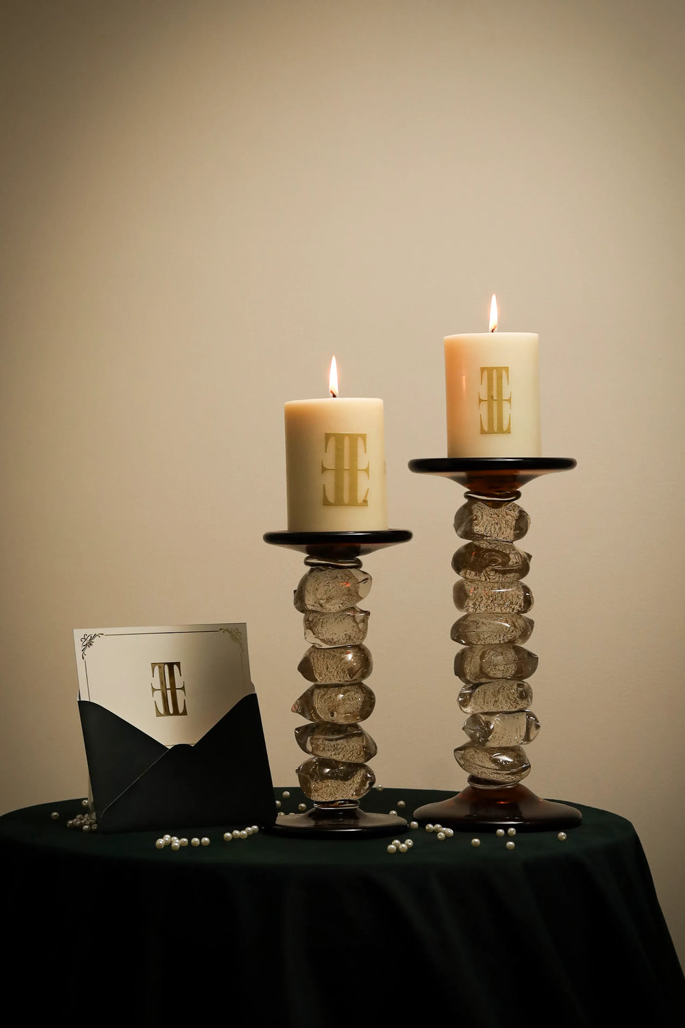 Glassmith's Fractured Light Candle Stands - image 1,Glassmith's Fractured Light Candle Stands - image 2,Glassmith's Fractured Light Candle Stands - image 3,Glassmith's Fractured Light Candle Stands - image 4,Glassmith's Fractured Light Candle Stands - image 5