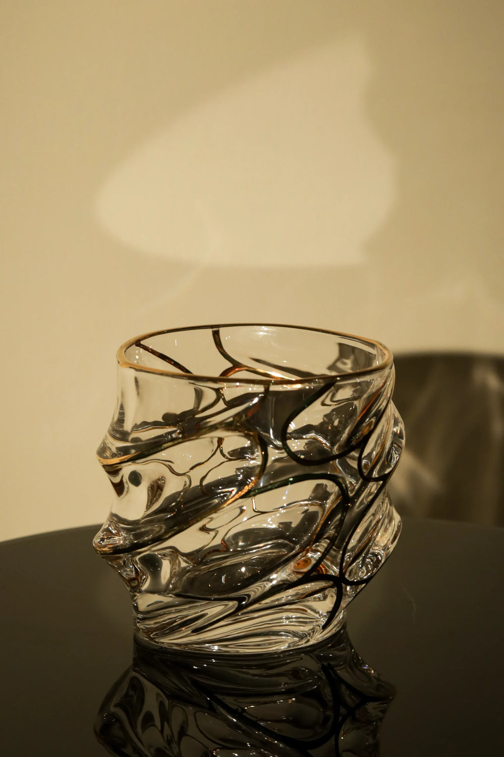 Library Bar Twisted Crystal Decanter Set - image 4