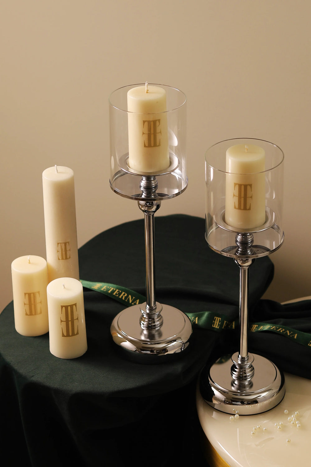 Verona Hurricane Candle Stands