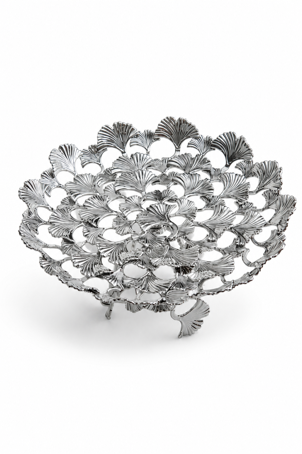Eternal Bloom Ginkgo Leaf Cake Stand