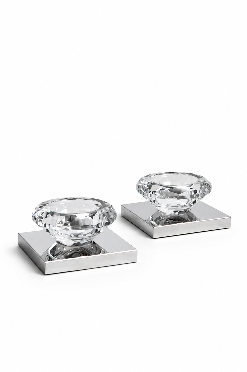 Diamond Finial Trinket Box & Tealight Set