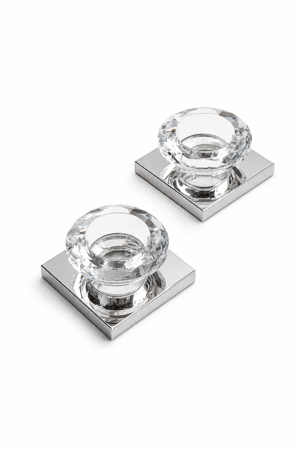 Diamond Finial Trinket Box & Tealight Set