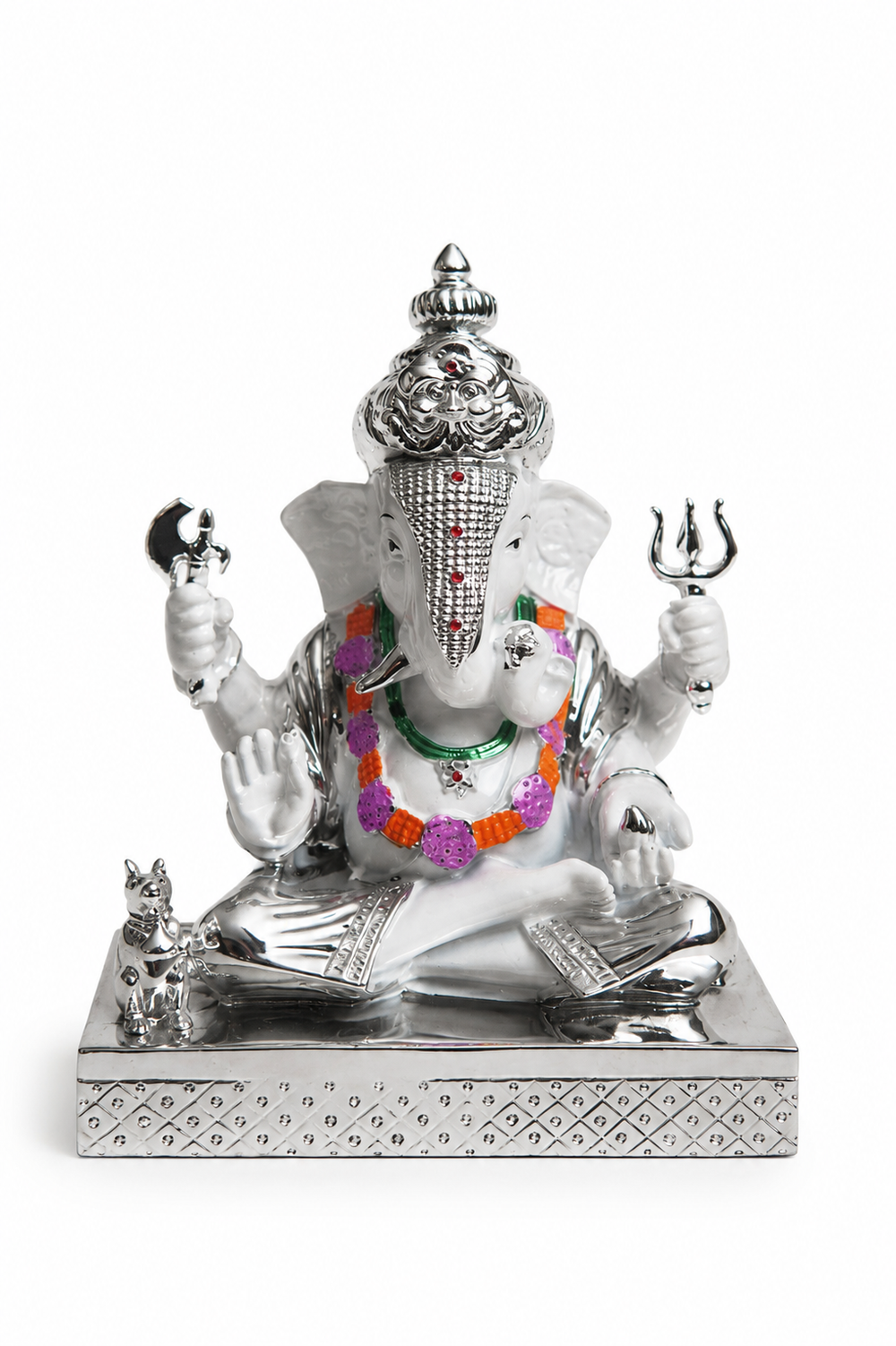Garlanded Ganesh Idol
