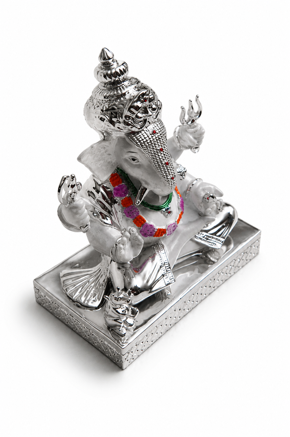 Garlanded Ganesh Idol
