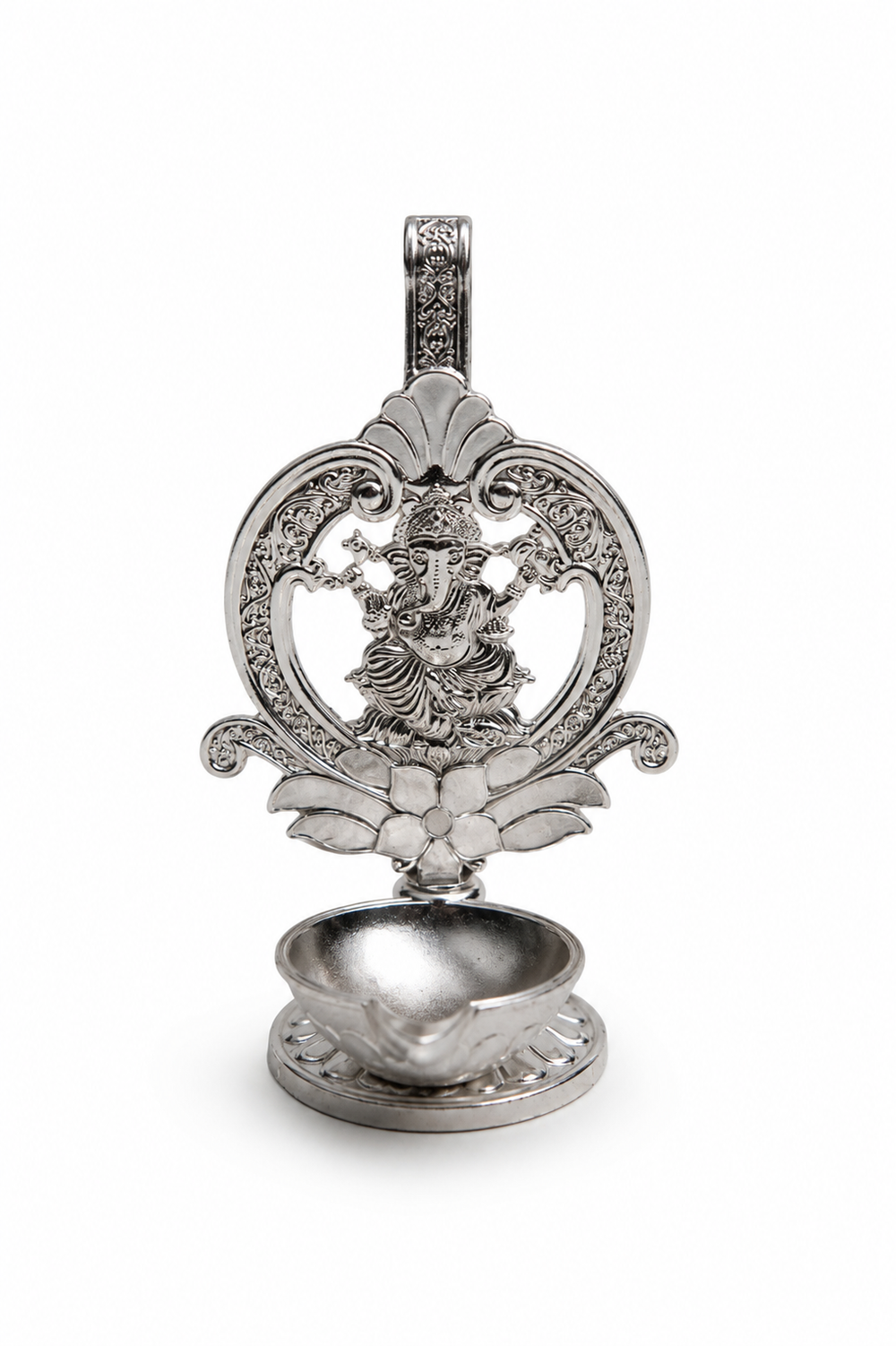 Ganesh Medallion Diya
