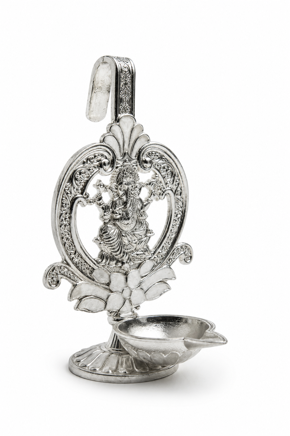 Ganesh Medallion Diya