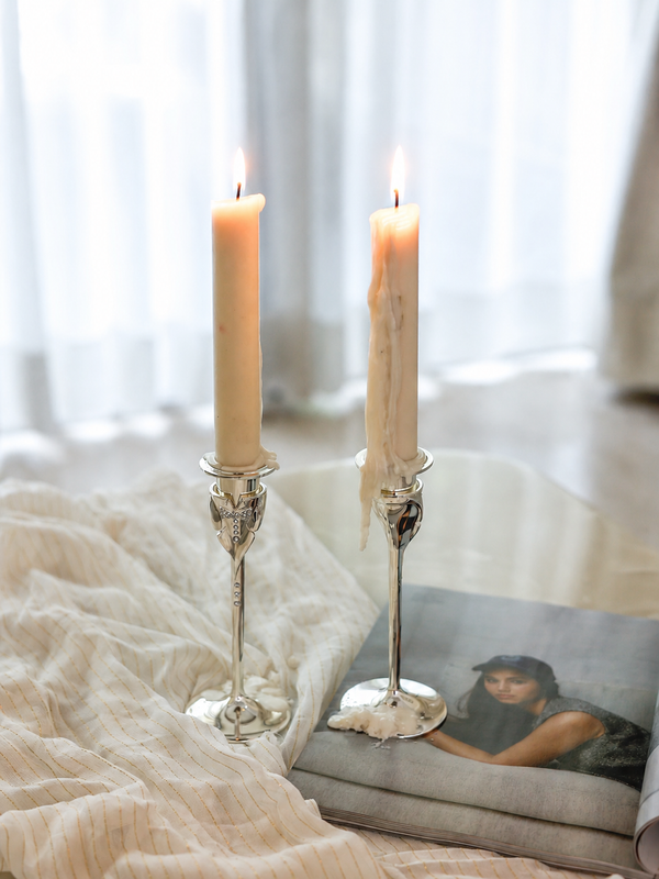 Verona Art Nouveau Candle Stand Set