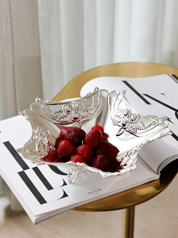 Regal Rose Star Serving Bowl