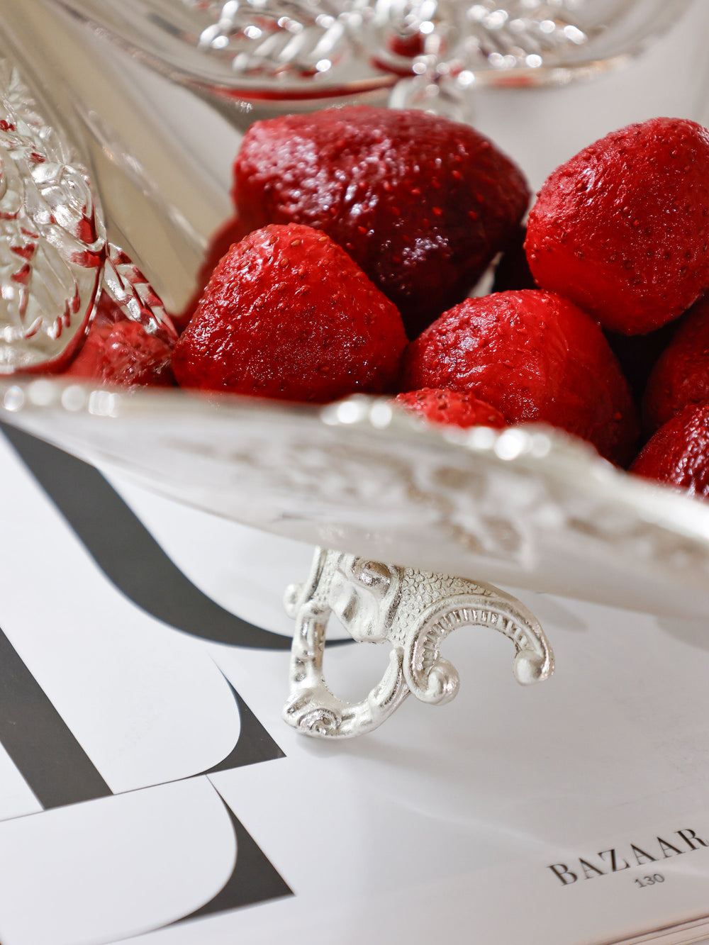 Regal Rose Star Serving Bowl