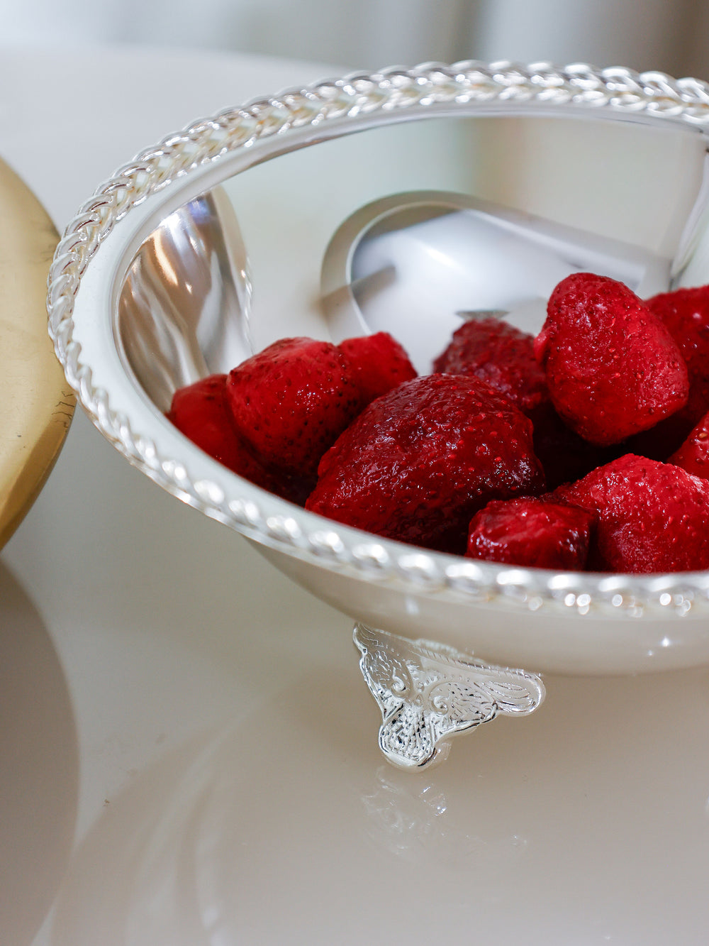 Verona Braided Rim Footed Serving Bowl