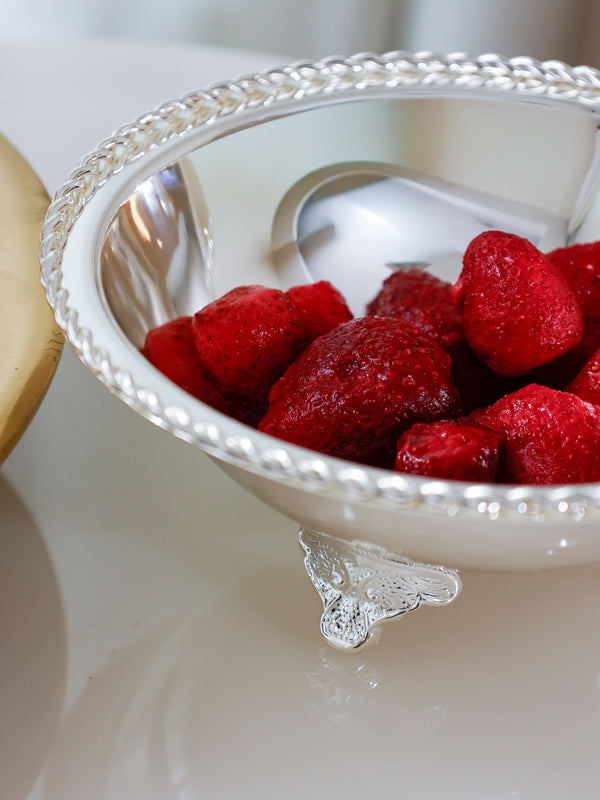 Verona Braided Rim Footed Serving Bowl