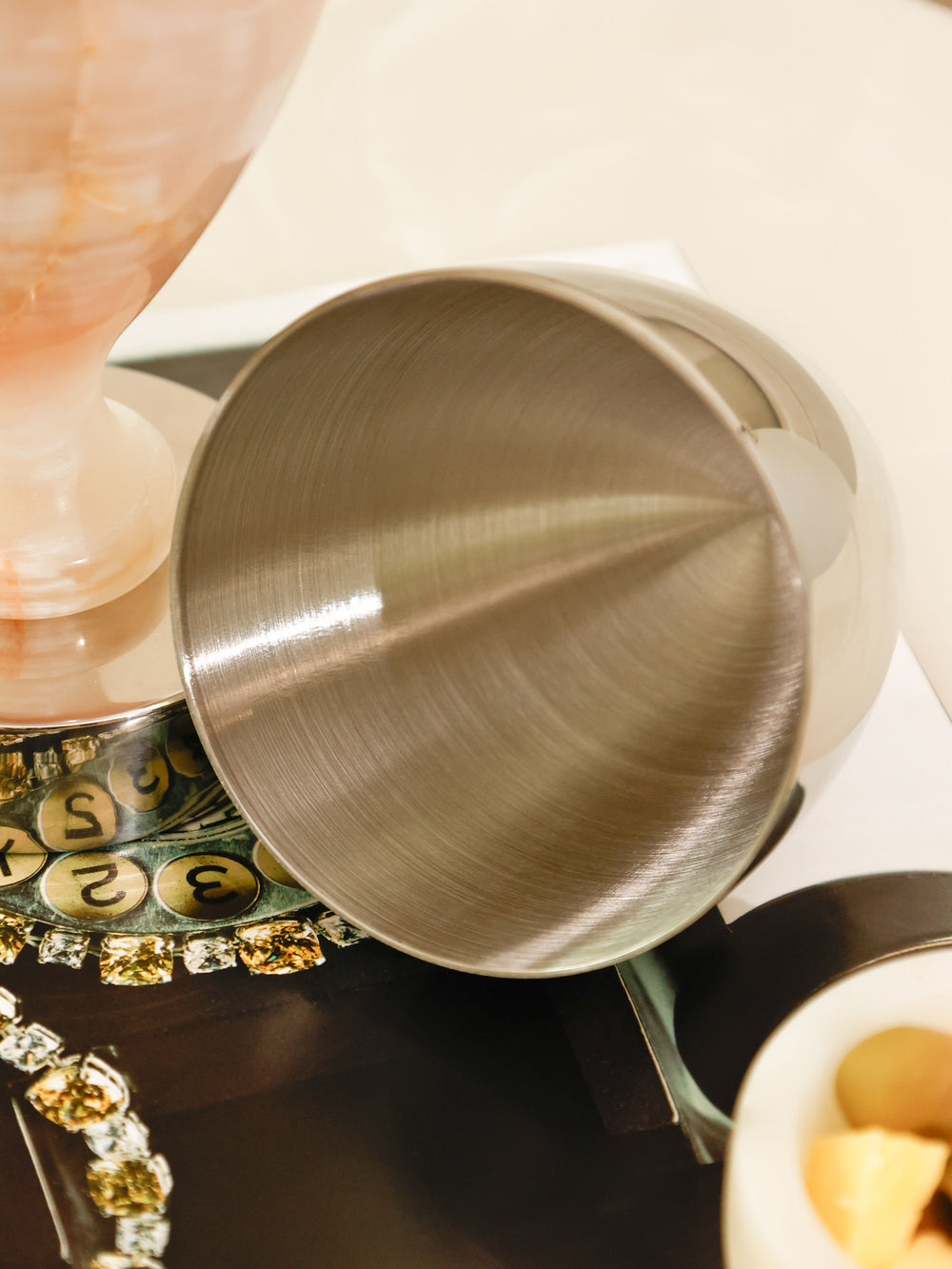 Jade Cutlery Egg