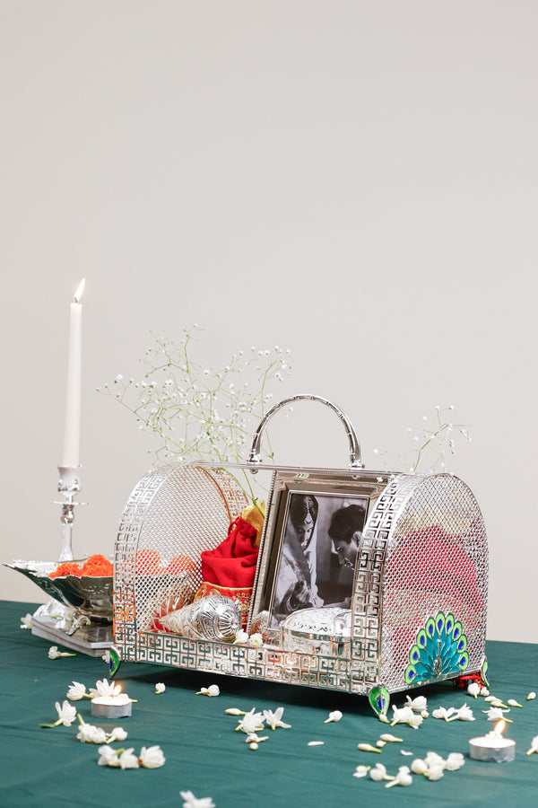 Ganesh Trellis Hamper Trunk