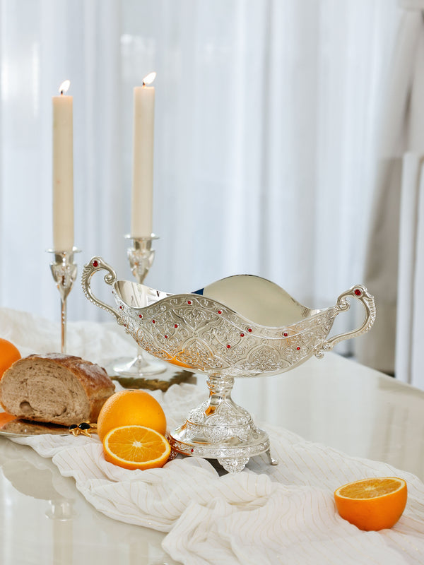 Regal Ruby Handle Centrepiece Bowl