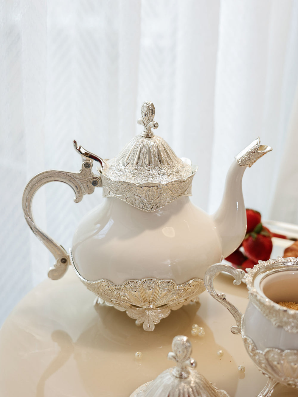 Regal Baroque Tea & Coffee Service Set