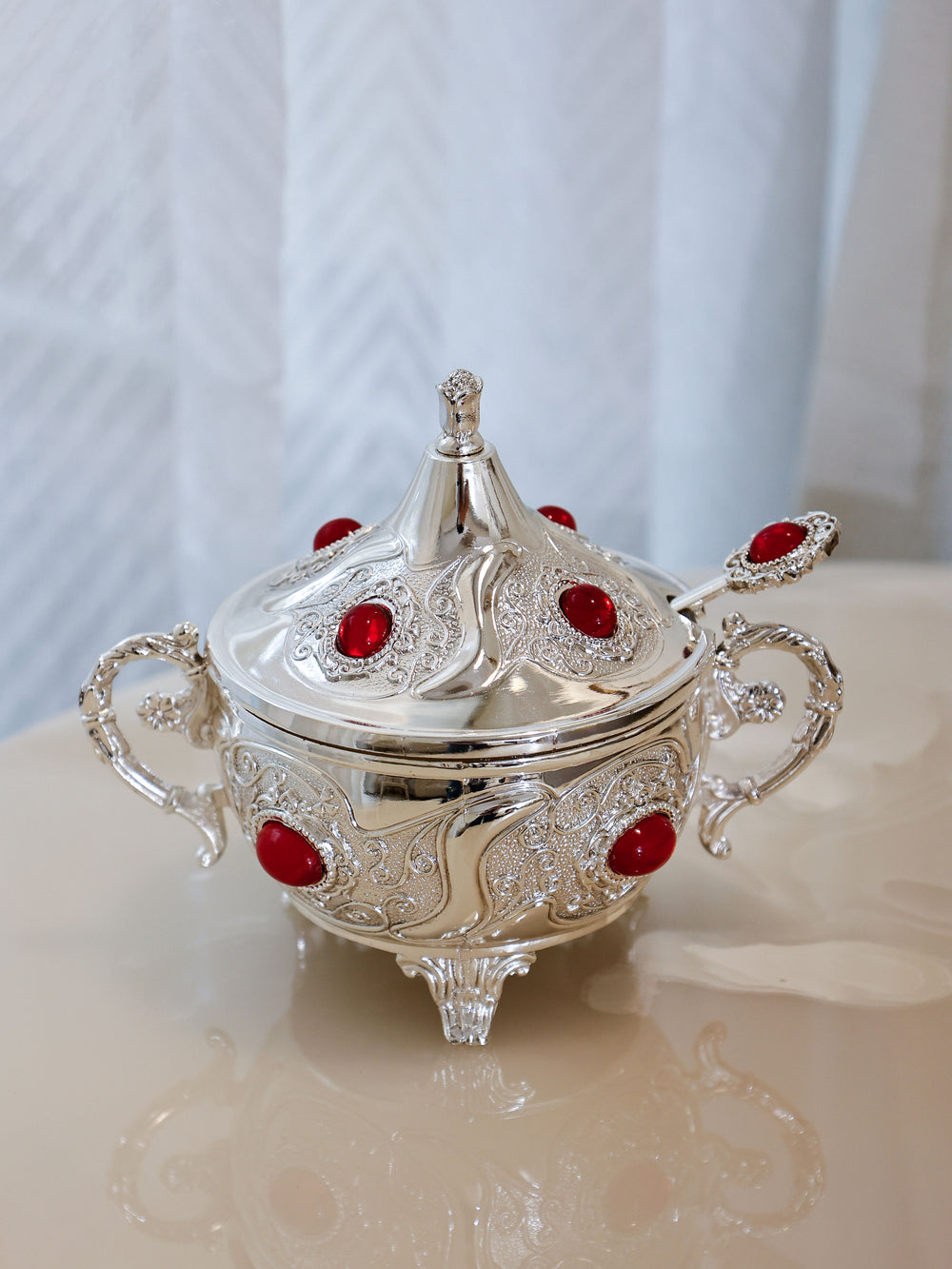 Regal Ruby Twin Condiment Set