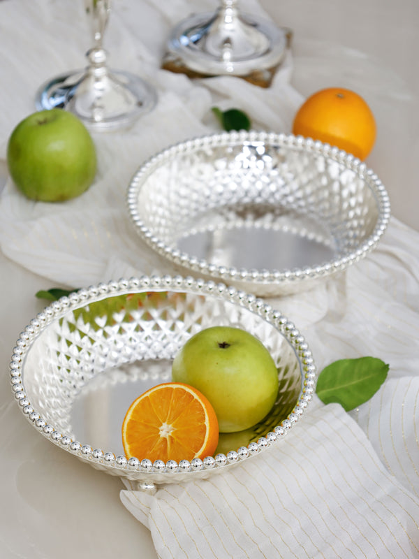 Verona Diamond Cut Bowl Set