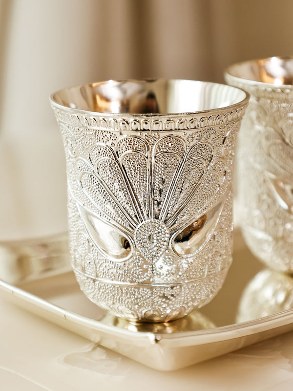 Regal Beaded Paisley Tumbler Set of 2