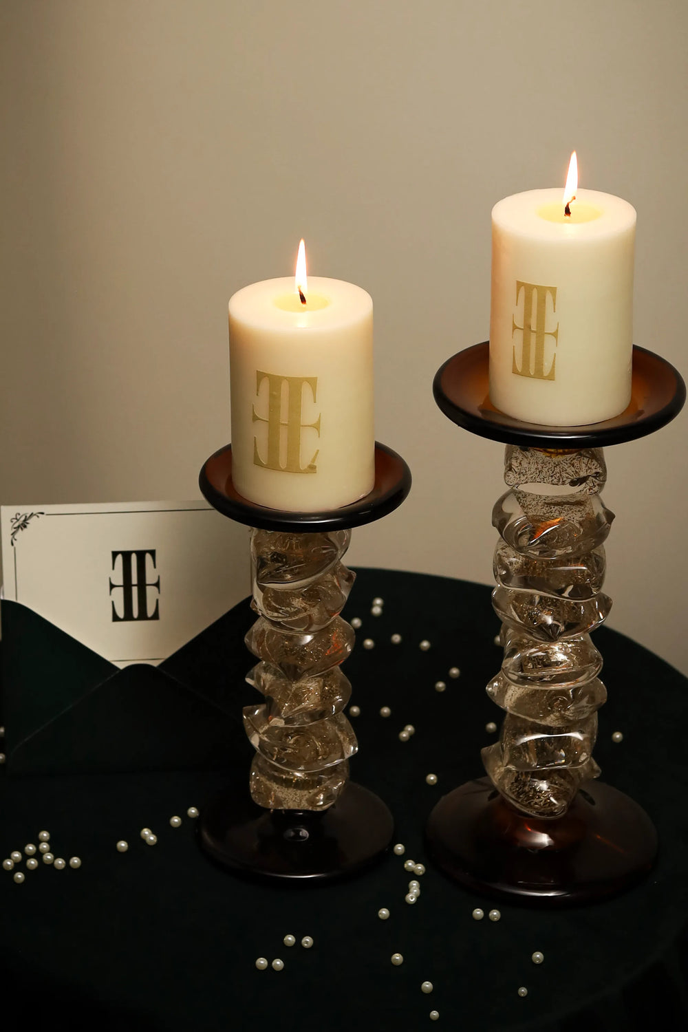 Glassmith's Fractured Light Candle Stands - image 2
