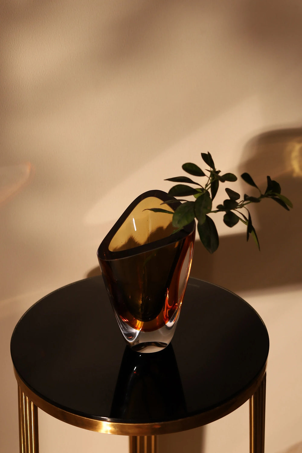Glassmith's Faceted Crystal Vase - image 2
