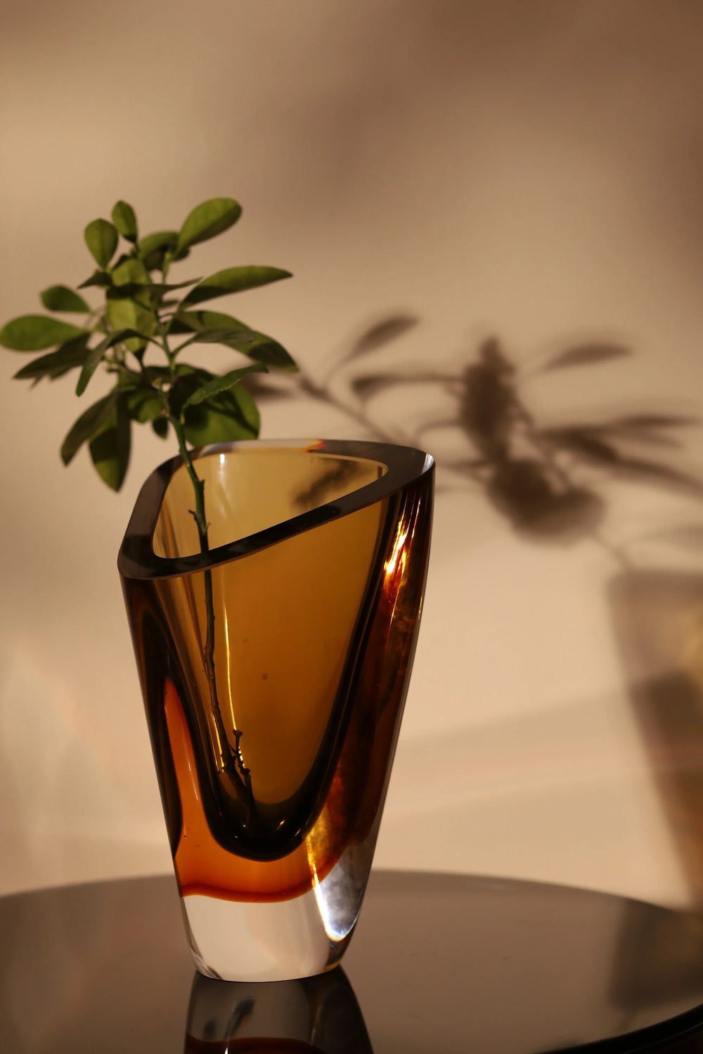 Glassmith's Faceted Crystal Vase - image 3