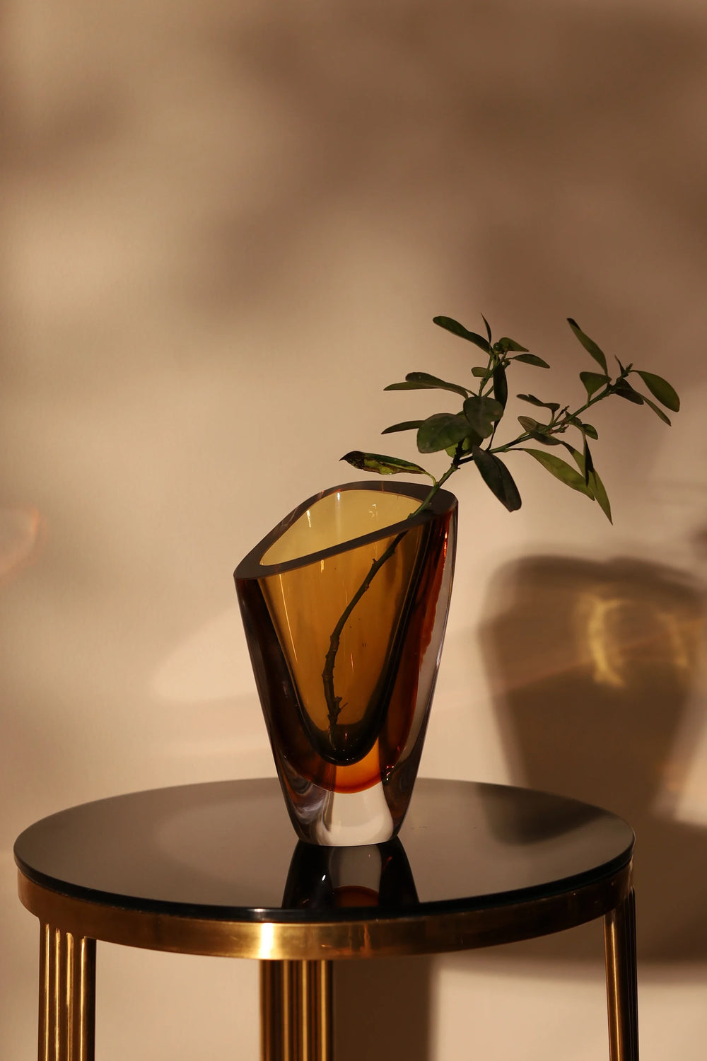 Glassmith's Faceted Crystal Vase - image 4