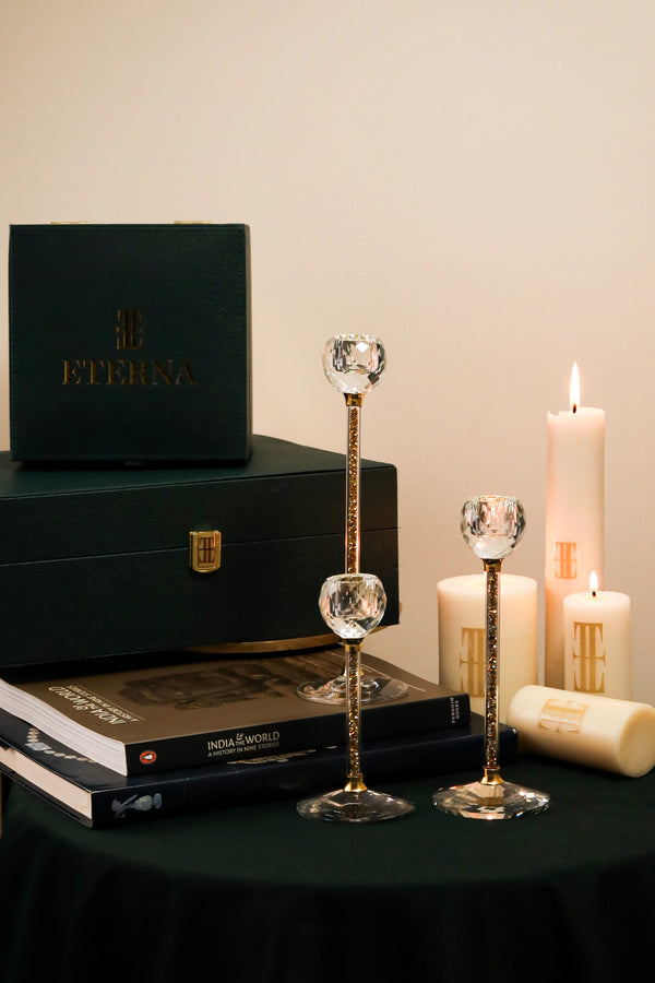 Library Bar Swarovski Candle Stands - image 1,Library Bar Swarovski Candle Stands - image 2,Library Bar Swarovski Candle Stands - image 3,Library Bar Swarovski Candle Stands - image 4