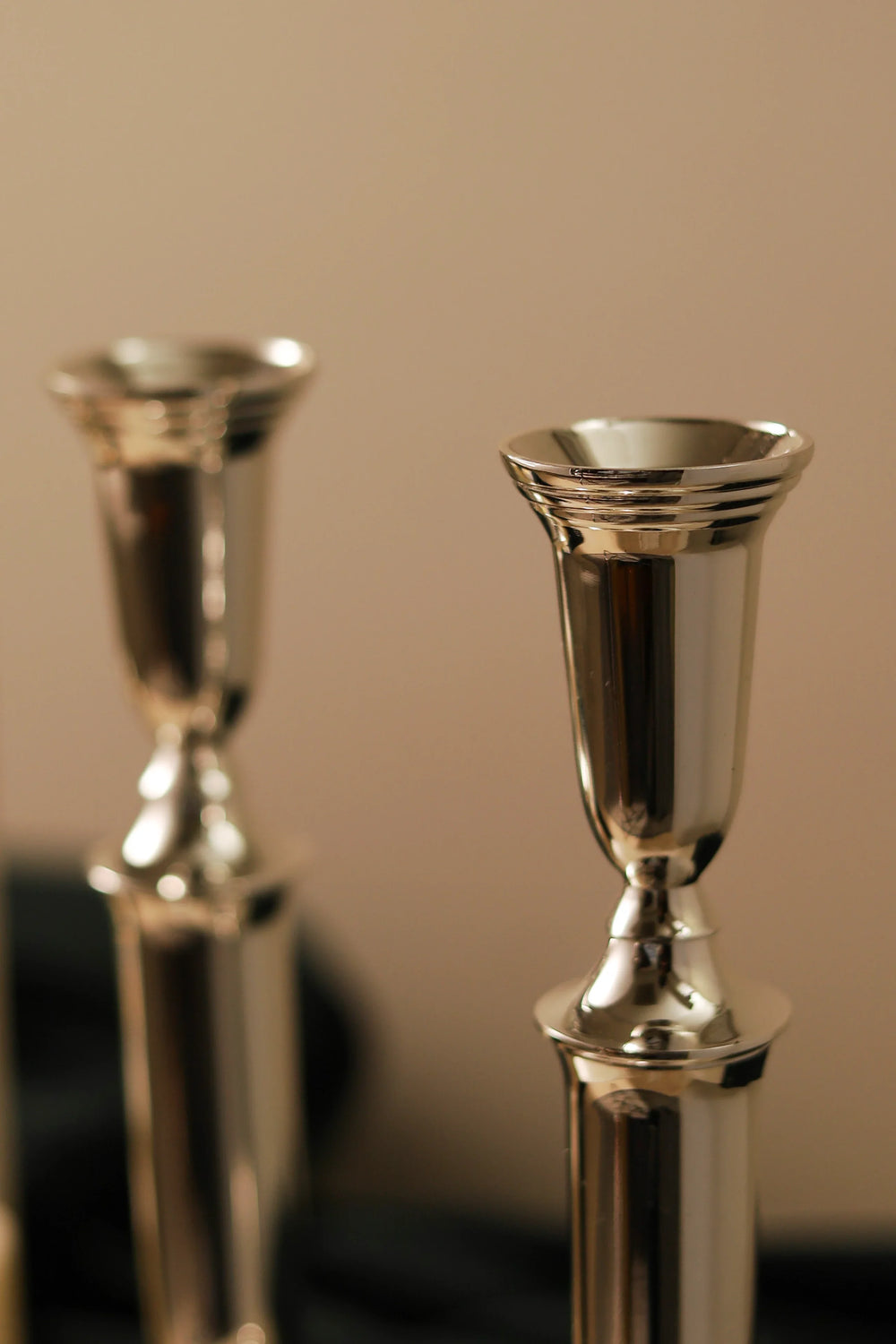 Verona Fluted Column Candle Stands - image 2